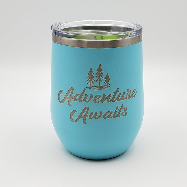 12 Oz Wine Mug Adventure Awaits