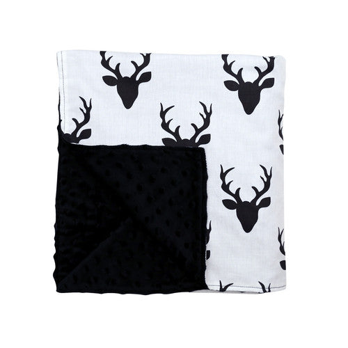 Baby Stroller Blanket - Deer Antlers