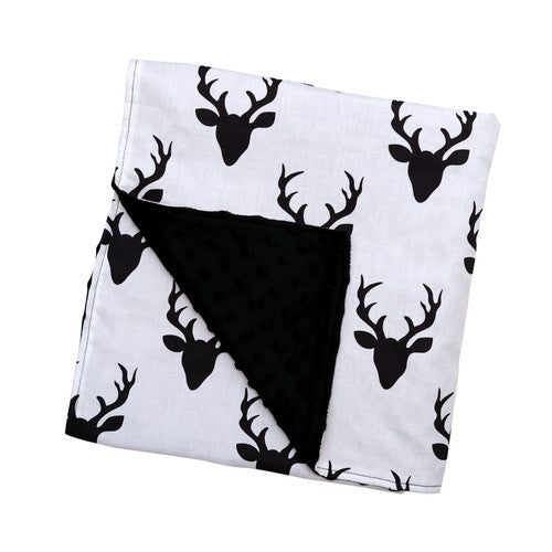 Baby Stroller Blanket - Deer Antlers