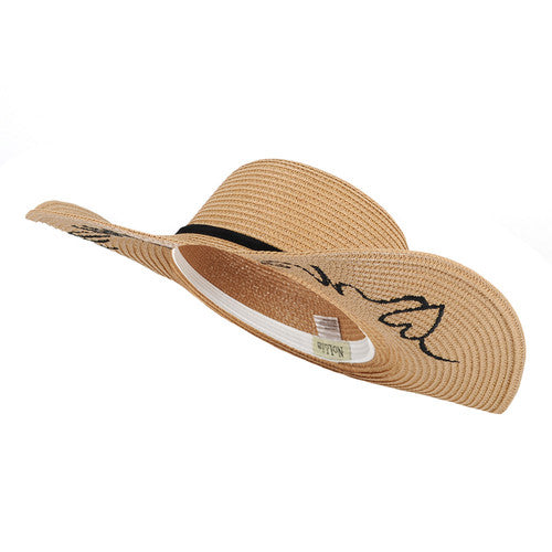 Women's Wide Brim Floppy Summer Hat