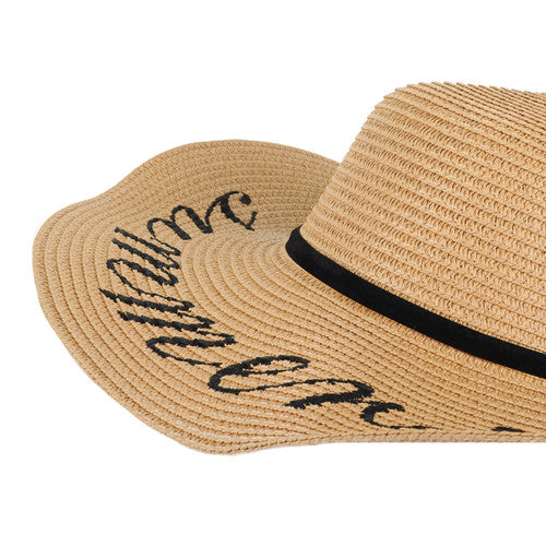 Women's Wide Brim Floppy Summer Hat