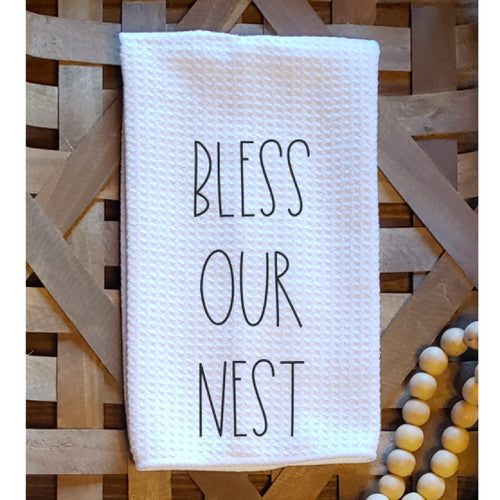 Dunn-Inspired Dishtowel - Bless Our Nest