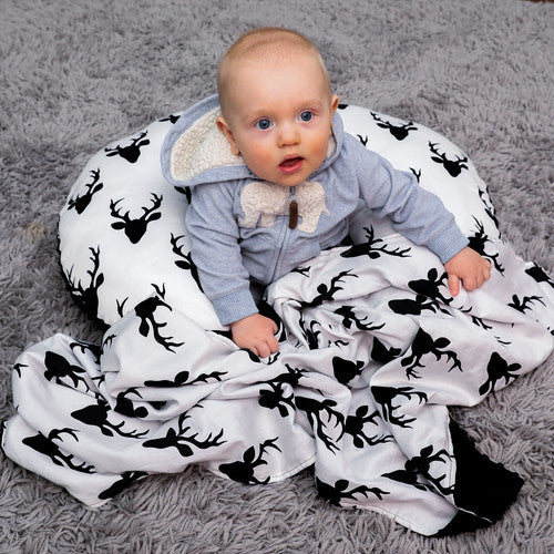 Baby Stroller Blanket - Deer Antlers