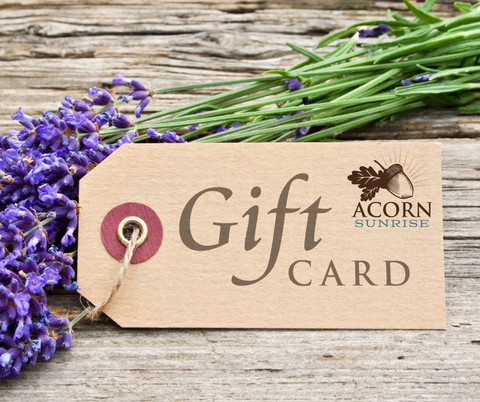 Acorn Sunrise Gift Cards
