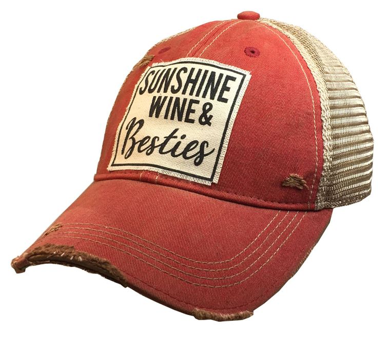 Trucker Hat - Sunshine Wine & Besties