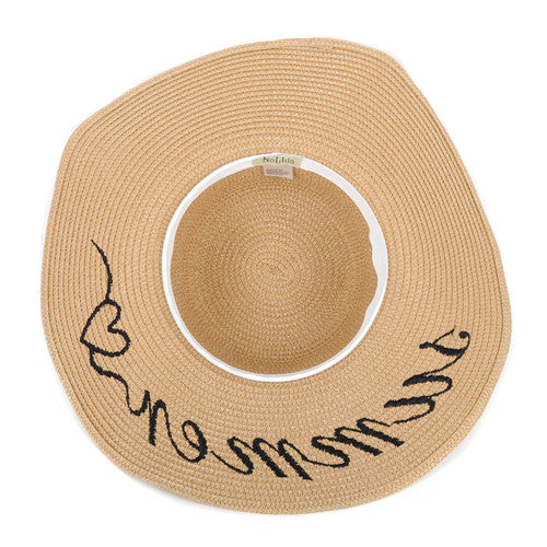 Women's Wide Brim Floppy Summer Hat