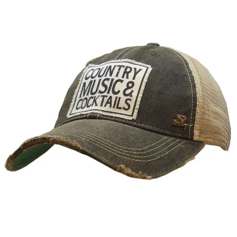 Trucker Hat - Country Music & Cocktails